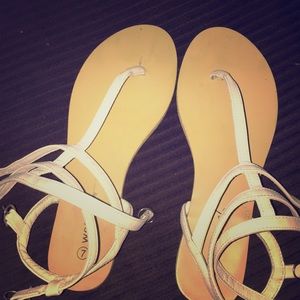 Sandals from wet seal